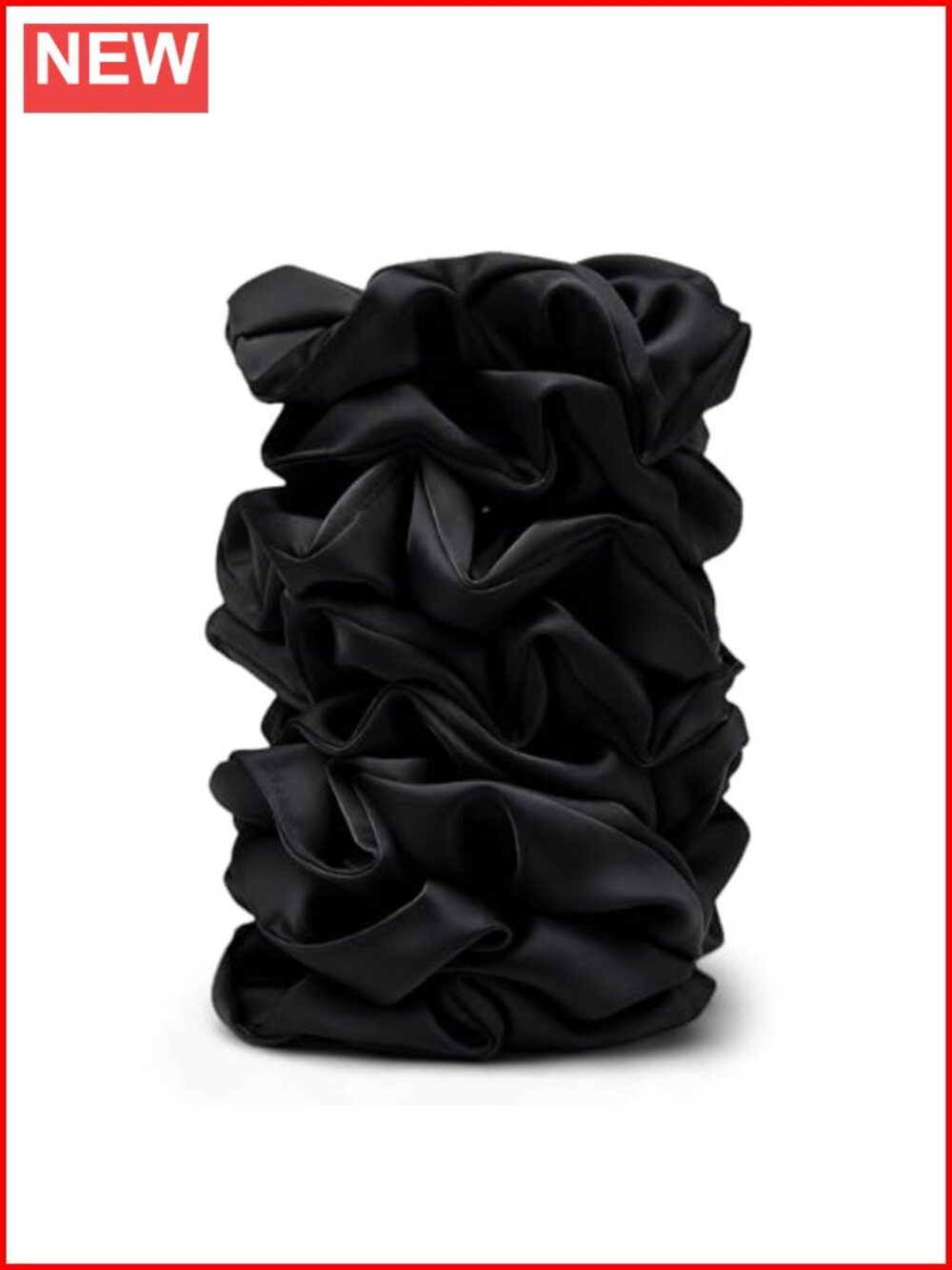Satin Scrunchies for Women - 8 Pack No Crease Hair Ties